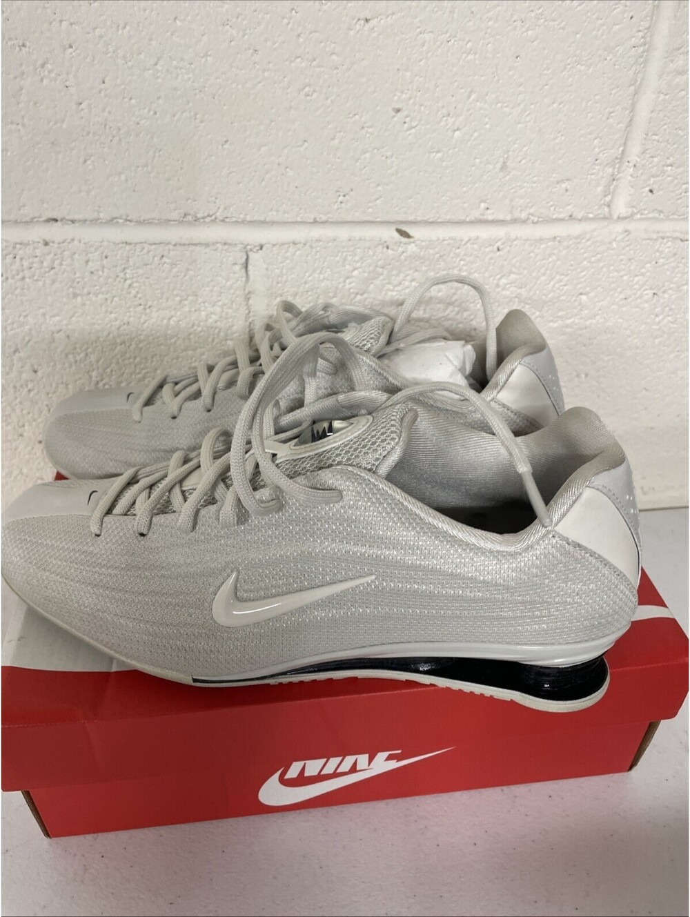 Nike Women's Shox Z Sneaker light bone black size 8.5 - Picture 10 of 10